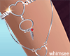 Nala Silver Arm Chains R