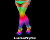 !Rainbow Rave Stockings