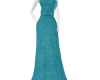Blue Gauze Gown