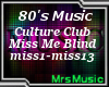 Cul. Club Miss Me Blind