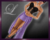 *Lb* Shorts Dress Purple