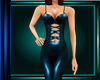 SHINY ROYAL BLU BODYSUIT