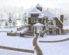 Winter Snowy Villa