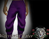 purple plain pants