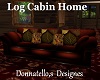 log cabin sofa