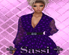 Purple Heart Dress