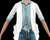 White Jacket w/shirt