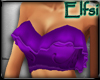 E~ Sexy club top purple