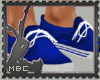 Blue Vanz Tennis Shoes
