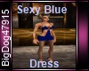 [BD] Sexy Blue Dress
