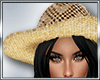 B* Straw Hat / Black