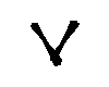 Simple lowercase v