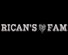 !R! RICAN'S FAM SIGN