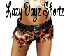 Lazy Dayz Shortz Brown