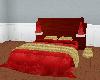 Red and Gold Bed