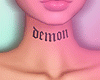 Tattoo Neck Demon ♡