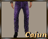 Purple Sparkle Jeans