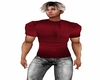 Mens Red Tee