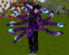 Purple 9 tails
