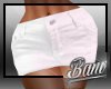 [BAM]Jean Skirt (white)