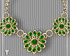Irish Green Necklace