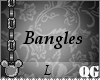 [QR] Blk/White Bangles L