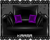 *KC*Solo Chair|Purple|