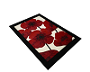 *MM* red flower rug