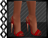 Red Stiletto Sandals