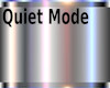 Quiet Mode Name Tag