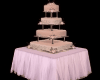 Lace Wedding cake (pink)
