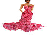Pink floral salsa dress 