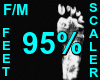 95% Feet Scaler F/M