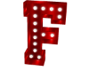 Letter F Sign