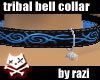 Blue & Blk Tribal Collar