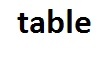 table