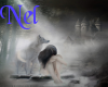 ~Nel~ Sad Girl With Wolf