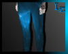 Blue animated  pant