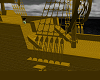 golden pirat ship