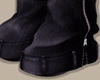 Black jeans boots