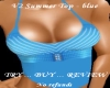 V2 Summer Top - blue