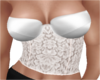 lace top d white corset
