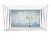 *J * SNOW TREE FRAME SIL