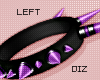 !!D Arm Spike Purple L