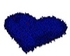 blue heart rug