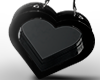 black heart handbag