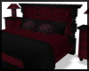 Burgundy Rose Bed Set ~