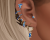 SB Dainty Earrings Blue