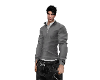 Grey Zip Sweater