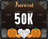 50K Support sticker